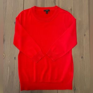 J. Crew red sweater